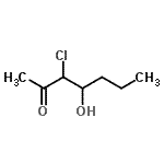 CAS#: 144969-19-7, 3-Chloro-4-Hydroxy-2-Heptanone