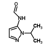 CAS 登录号：144991-33-3， N-(1-异丙基-1H-吡唑-5-基)甲酰胺