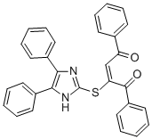CAS#: 145030-91-7, (E)-2-[[4,5-Di(Phenyl)-1H-Imidazol-2-Yl]Sulfanyl]-1,4-Di(Phenyl)But-2-Ene-1,4-Dione