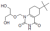 CAS#: 145066-23-5, 6-Tert-Butyl-1-(1,3-Dihydroxypropan-2-Yloxymethyl)-5,6,7,8-Tetrahydroquinazoline-2,4-Dione