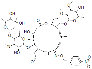CAS 登录号：145144-30-5， 对-硝基苄基-肟-泰乐菌素