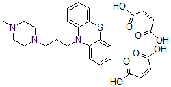 CAS 登录号：14516-56-4， 培拉嗪二马来酸盐