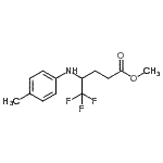 CAS#: 145176-42-7, Methyl 5,5,5-Trifluoro-4-[(4-Methylphenyl)Amino]Pentanoate