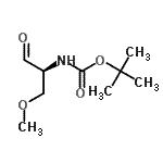 CAS#: 145296-43-1, 2-Methyl-2-Propanyl [(2S)-1-Methoxy-3-Oxo-2-Propanyl]Carbamate