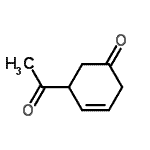 CAS 登录号：145300-03-4， 5-乙酰基-3-环己烯-1-酮