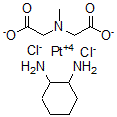 CAS 登录号：145482-83-3， 氯(1,2-二氨基环己烷)(N-甲基亚胺二乙酸)铂(IV)