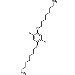 CAS#: 145483-68-7, 1,4-Diiodo-2,5-Bis(Octyloxy)Benzene