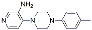 CAS 登录号：14549-71-4， 4-[4-(4-甲基苯基)-1-哌嗪基]-3-吡啶胺