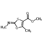 CAS#: 145627-50-5, Methyl (2E)-5-Methyl-2-(Methylimino)-1,3-Oxathiole-4-Carboxylate