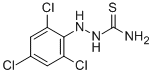 CAS 登录号：14576-98-8， 2-(2,4,6-三氯苯基)-1-肼基硫代甲酰胺