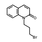 CAS 登录号：145798-60-3， 1-(3-溴丙基)-2(1H)-喹啉酮