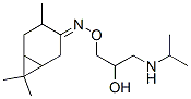 CAS#: 145841-19-6, 1-(Propan-2-Ylamino)-3-[[(1S,3R,6R)-3,7,7-Trimethyl-4-Bicyclo[4.1.0]Heptanylidene]Amino]Oxypropan-2-Ol