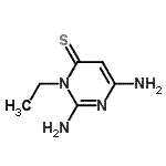 CAS#: 145864-34-2, 2,6-Diamino-3-Ethyl-4(3H)-Pyrimidinethione