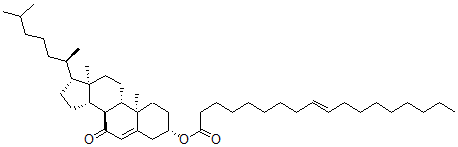 CAS#: 145889-56-1, [(3S,8S,9S,10R,13R,14S,17R)-10,13-Dimethyl-17-[(2R)-6-Methylheptan-2-Yl]-7-Oxo-1,2,3,4,8,9,11,12,14,15,16,17-Dodecahydrocyclopenta[a]Phenanthren-3-Yl] (E)-Octadec-9-Enoate