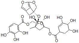 CAS#: 145898-93-7, Galloyl-Oxypaeoniflorin