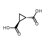CAS#: 14590-54-6, (1S,2S)-1,2-Cyclopropanedicarboxylic Acid