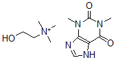 CAS 登录号：146-71-4， 胆碱茶碱盐