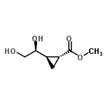 CAS 登录号：146061-88-3， 甲基(1R,2R)-2-[(1S)-1,2-二羟基乙基]环丙烷羧酸酯