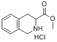 CAS 登录号：146074-43-3， (3R)-1,2,3,4-四氢-3-异喹啉羧酸甲酯盐酸盐