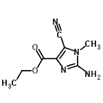 CAS#: 146091-72-7, Ethyl 2-Amino-5-Cyano-1-Methyl-1H-Imidazole-4-Carboxylate