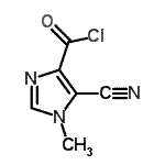 CAS#: 146091-77-2, 5-Cyano-1-Methyl-1H-Imidazole-4-Carbonyl Chloride
