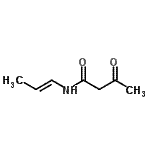 CAS#: 146140-70-7, 3-Oxo-N-[(1E)-1-Propen-1-Yl]Butanamide