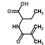 CAS 登录号：146267-33-6， 2-(甲基丙烯酰氨基)丁酸