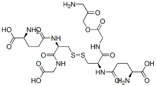 CAS 登录号：146288-21-3， (4S)-4-氨基-5-[[(2R)-3-[(2R)-2-羟基丙酰基]硫基-1-[(2-甲氧基-2-氧代乙基)氨基]-1-氧代丙烷-2-基]氨基]-5-氧代戊酸