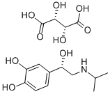 CAS#: 14638-70-1, (S)-(+)-Isoproterenol L(+)-Bitartrate