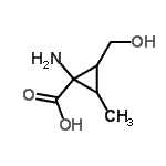 CAS#: 146400-24-0, 1-Amino-2-(Hydroxymethyl)-3-Methylcyclopropanecarboxylic Acid