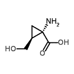 CAS#: 146453-45-4, (1S,2S)-1-Amino-2-(Hydroxymethyl)Cyclopropanecarboxylic Acid