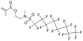 CAS#: 14650-24-9, 2-[[(Heptadecafluorooctyl)Sulphonyl]Methylamino]Ethyl Methacrylate