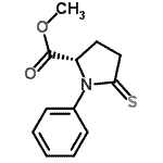 CAS 登录号：146500-36-9， 甲基1-苯基-5-硫代-L-脯氨酸酯