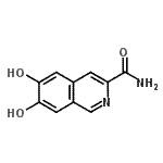 CAS#: 146515-42-6, 6,7-Dihydroxy-3-Isoquinolinecarboxamide