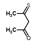 CAS 登录号：14660-20-9， 4-硫代-2-戊酮