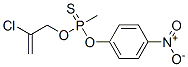 CAS 登录号：14667-53-9， 甲硫基膦酸O-(2-氯-2-丙烯基)O-(4-硝基苯基)酯