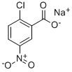CAS 登录号：14667-59-5， 2-氯-5-硝基苯甲酸钠盐