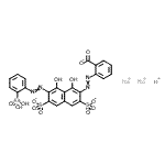 CAS#: 14674-83-0, Sodium Hydrogen 2-({7-[(2-Arsonophenyl)Diazenyl]-1,8-Dihydroxy-3,6-Disulfonato-2-Naphthyl}Diazenyl)Benzoate (2:1:1)