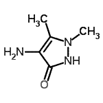 CAS#: 146877-51-2, 4-Amino-1,5-Dimethyl-1,2-Dihydro-3H-Pyrazol-3-One