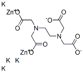 CAS 登录号：14689-29-3， 2-[2-[二(2-氧代-2-氧代-乙基)氨基]乙基-(2-氧代-2-氧代-乙基)氨基]乙酸二钾锌盐