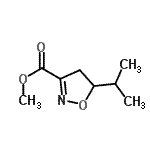 CAS#: 147008-05-7, Methyl 5-Isopropyl-4,5-Dihydro-1,2-Oxazole-3-Carboxylate