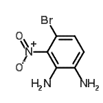 CAS 登录号：147021-89-4， 4-溴-3-硝基-苯-1,2-二胺