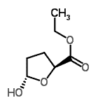 CAS 登录号：147058-43-3， 乙基(2S,5S)-5-羟基四氢-2-呋喃羧酸酯