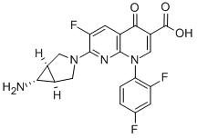 CAS#: 147059-72-1, (1R,5R,6R)-7-(6-Amino-3-Azabicyclo[3.1.0]Hex-3- Yl)-1-(2,4-Difluorophenyl)-6-Fluoro-1,4- Dihydro-4-Oxo-1,8-Naphthyridine-3-Carboxylic Acid