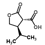 CAS#: 147160-17-6, (3S,4R)-4-Isopropyl-2-Oxotetrahydro-3-Furancarboxylic Acid