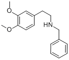 CAS 登录号：1472-54-4， 苄基-[2-(3,4-二甲氧基-苯基)-乙基]-胺