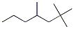 CAS#: 14720-74-2, 2,2,4-Trimethylheptane.