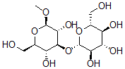 CAS#: 147217-24-1, (2S,3R,4S,5S,6R)-2-[(2R,3R,4S,5R,6R)-3,5-Dihydroxy-2-(Hydroxymethyl)-6-Methoxyoxan-4-Yl]Oxy-6-(Hydroxymethyl)Oxane-3,4,5-Triol