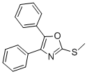 CAS#: 14725-35-0, 2-(Methylthio)-4,5-Diphenyloxazole