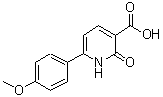 CAS 登录号：147269-07-6， 6-(4-甲氧基苯基)-2-氧代-1,2-二氢-3-吡啶羧酸